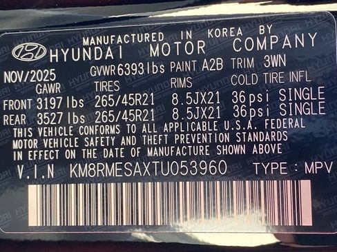 New 2026 Hyundai Palisade Calligraphy image 42