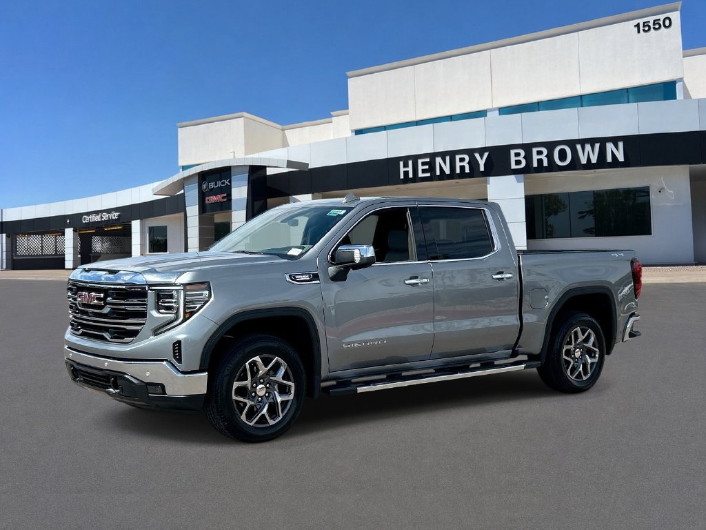 Used 2025 GMC Sierra 1500 SLT w/ SLT Premium Plus Package AWD/4WD image 1