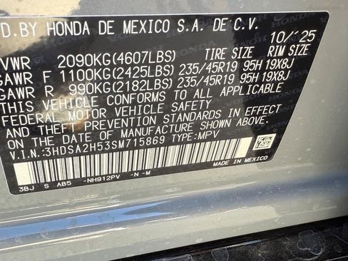 Used 2025 Acura ADX A-Spec AWD/4WD image 20