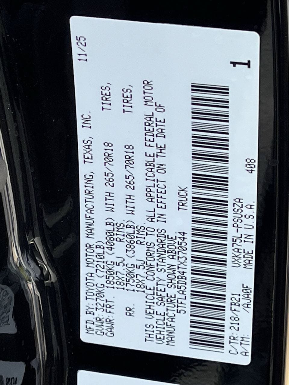 Used 2026 Toyota Tundra SR5 w/ SR5 Convenience Package AWD/4WD image 29