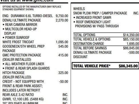 Used 2022 GMC Sierra 3500 Denali w/ Denali Ultimate Package image 2