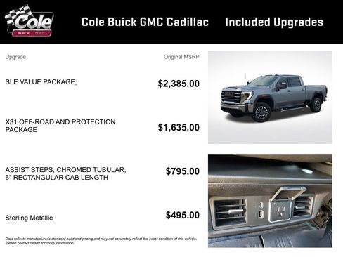 New 2026 GMC Sierra 2500 SLE w/ SLE Value Package; image 3