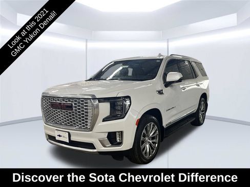 Used 2021 GMC Yukon Denali w/ LPO, Illumination Package AWD/4WD image 1
