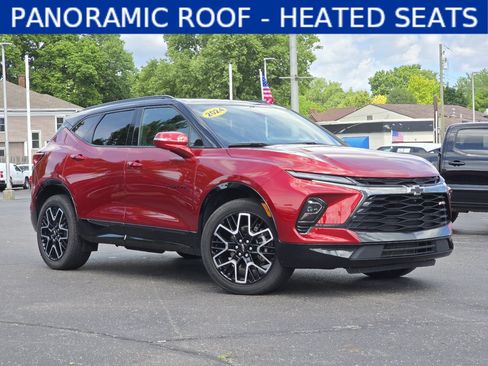 Used 2024 Chevrolet Blazer RS w/ Driver Confidence II Package AWD/4WD image 1