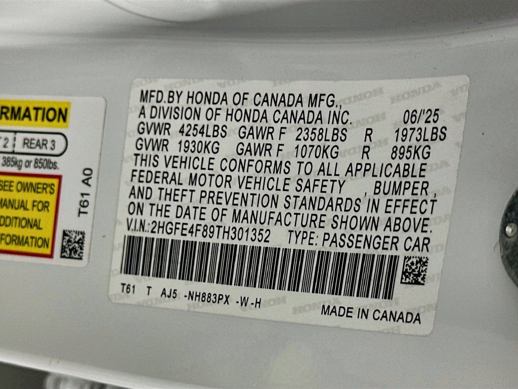 Used 2026 Honda Civic Sport Touring image 32