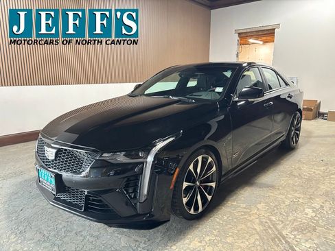 Used 2024 Cadillac CT4 V Blackwing w/ Driver Assist Package RWD image 1