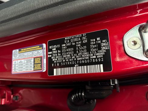 Certified 2022 Kia Sorento SX AWD/4WD image 19