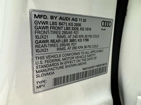 Used 2021 Audi Q8 Premium AWD/4WD image 45