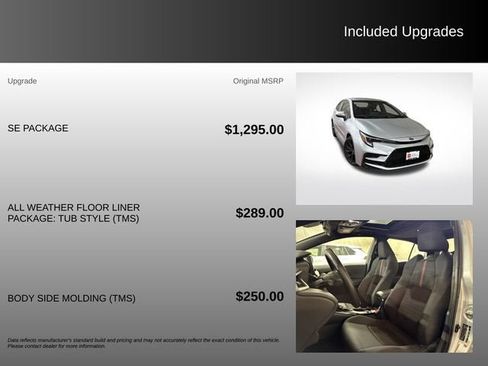 Certified 2024 Toyota Corolla SE w/ SE Package AWD/4WD image 5