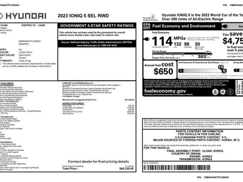 Used 2023 Hyundai Ioniq 5 SEL image 4