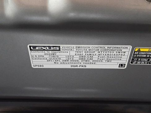 Certified 2022 Lexus RX 350 FWD w/ Premium Package image 28