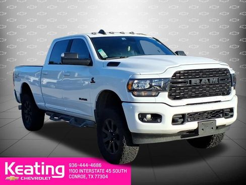 Used 2022 RAM 2500 Lone Star w/ Night Edition AWD/4WD image 3