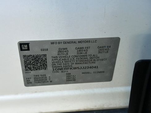 Used 2018 Chevrolet Traverse LS w/ LPO, Floor Liner Package FWD image 57