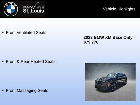 Used 2023 BMW XM AWD/4WD image 16