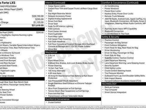 Used 2023 Kia Forte LXS FWD image 16