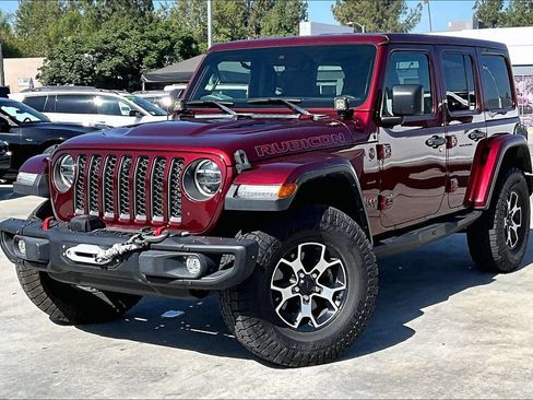 Used 2021 Jeep Wrangler Unlimited Rubicon AWD/4WD image 2