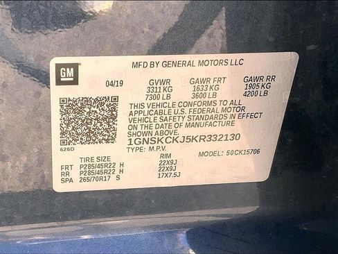 Used 2019 Chevrolet Tahoe Premier w/ RST 6.2L Performance Edition image 34