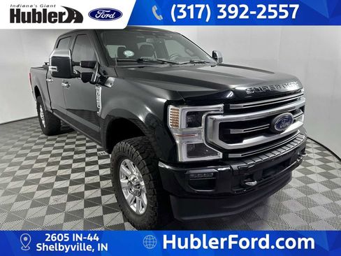Used 2022 Ford F250 Platinum w/ FX4 Off-Road Package AWD/4WD image 2