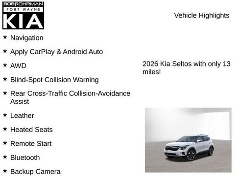 New 2026 Kia Seltos S image 7