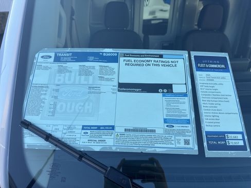 Used 2024 Ford Transit 350 w/ Interior Upgrade Package image 16