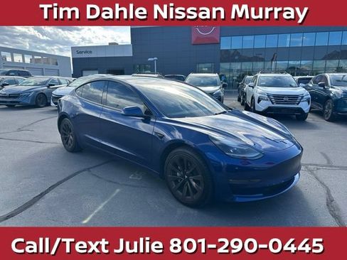 Used 2022 Tesla Model 3 Long Range AWD/4WD image 1