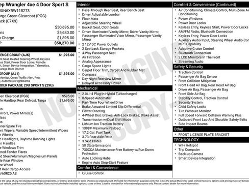 Used 2024 Jeep Wrangler Unlimited w/ Convenience Group AWD/4WD image 12