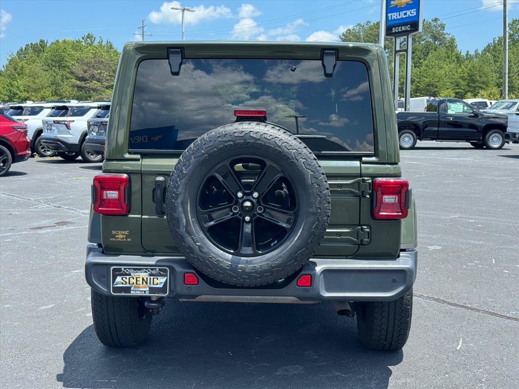 Used 2021 Jeep Wrangler Unlimited Sahara AWD/4WD image 4