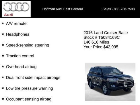 Used 2016 Toyota Land Cruiser AWD/4WD image 24