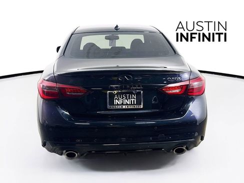 Certified 2023 INFINITI Q50 Red Sport 400 w/ Black Opal Edition RWD image 8