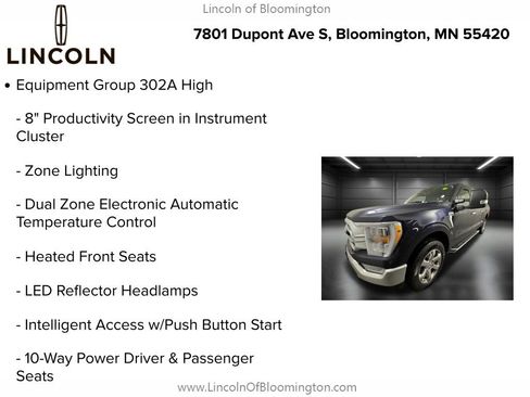 Used 2023 Ford F150 XLT w/ Equipment Group 302A High image 9