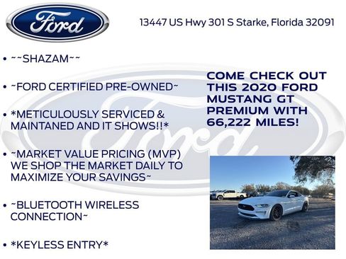 Used 2020 Ford Mustang GT Premium w/ GT Performance Package image 5