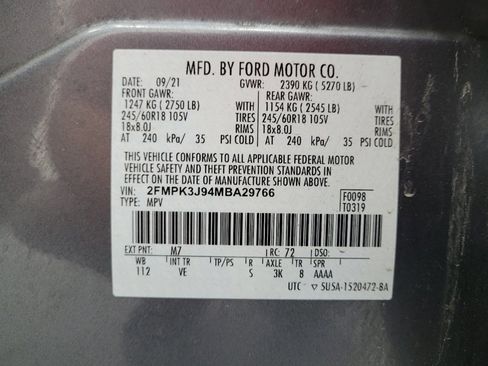 Used 2021 Ford Edge SEL FWD image 33