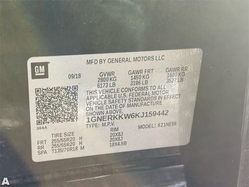 Used 2019 Chevrolet Traverse Premier w/ Driver Confidence II Package image 14