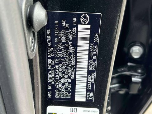 New 2025 Lexus ES 350 w/ Premium Package image 16