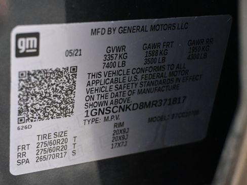 Used 2021 Chevrolet Tahoe LT image 38