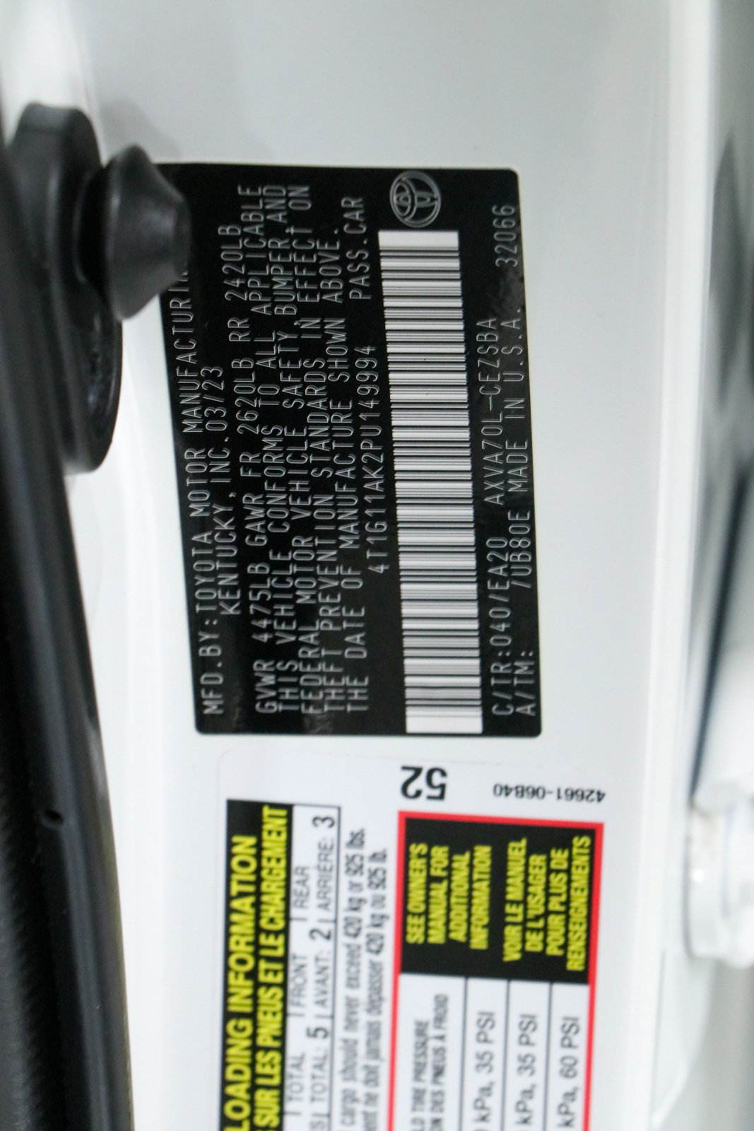 Used 2023 Toyota Camry SE FWD image 30