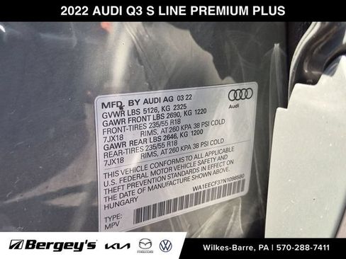 Used 2022 Audi Q3 2.0T Premium Plus AWD/4WD image 31