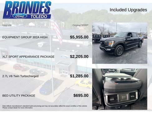 Used 2023 Ford F150 XLT w/ Equipment Group 302A High AWD/4WD image 5