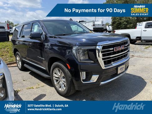 Used 2021 GMC Yukon SLT w/ SLT Premium Package AWD/4WD image 1