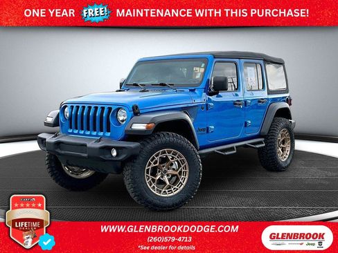 Used 2022 Jeep Wrangler Unlimited Sport AWD/4WD image 1