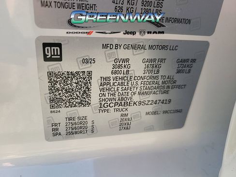 Used 2025 Chevrolet Silverado 1500 Custom image 30