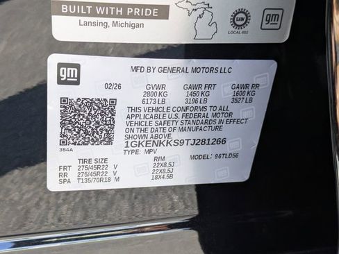 New 2026 GMC Acadia Elevation w/ Black Edition image 36