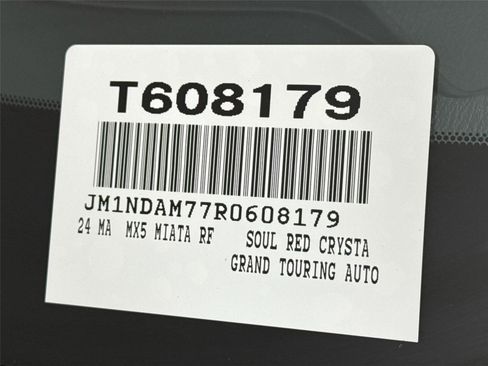 Certified 2024 MAZDA MX-5 Miata RF Grand Touring w/ Weather Package image 50