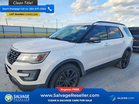 Used 2017 Ford Explorer XLT w/ Equipment Group 202A FWD image 1