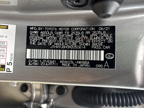 Used 2021 Lexus UX 250h w/ Accessory Package (Z1) AWD/4WD image 36