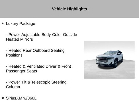 Used 2023 GMC Acadia SLT w/ Preferred Package AWD/4WD image 27