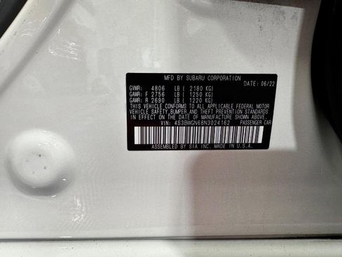 Used 2022 Subaru Legacy Limited XT image 27