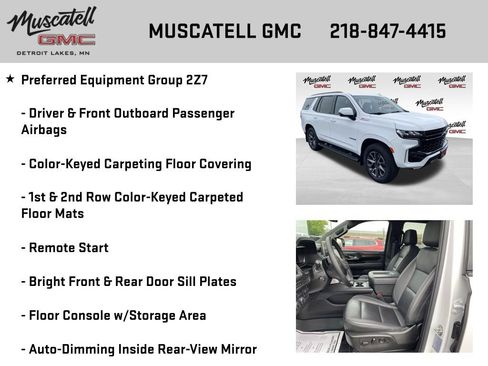 Used 2023 Chevrolet Tahoe Z71 w/ Luxury Package AWD/4WD image 12