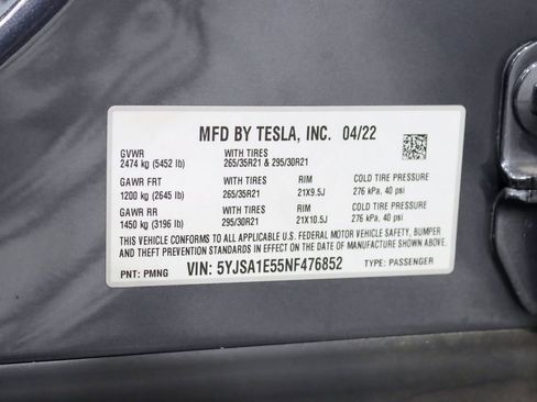 Used 2022 Tesla Model S image 43