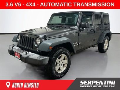 Used 2016 Jeep Wrangler Unlimited Sport w/ Quick Order Package 24S